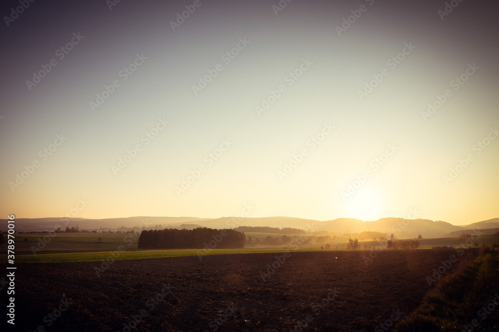 Abendrot im Herbst Abendrot im Herbst