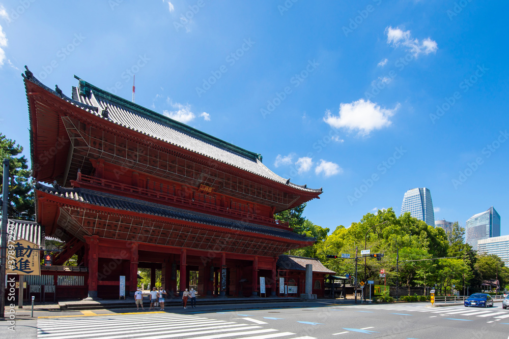 Fototapeta premium 増上寺