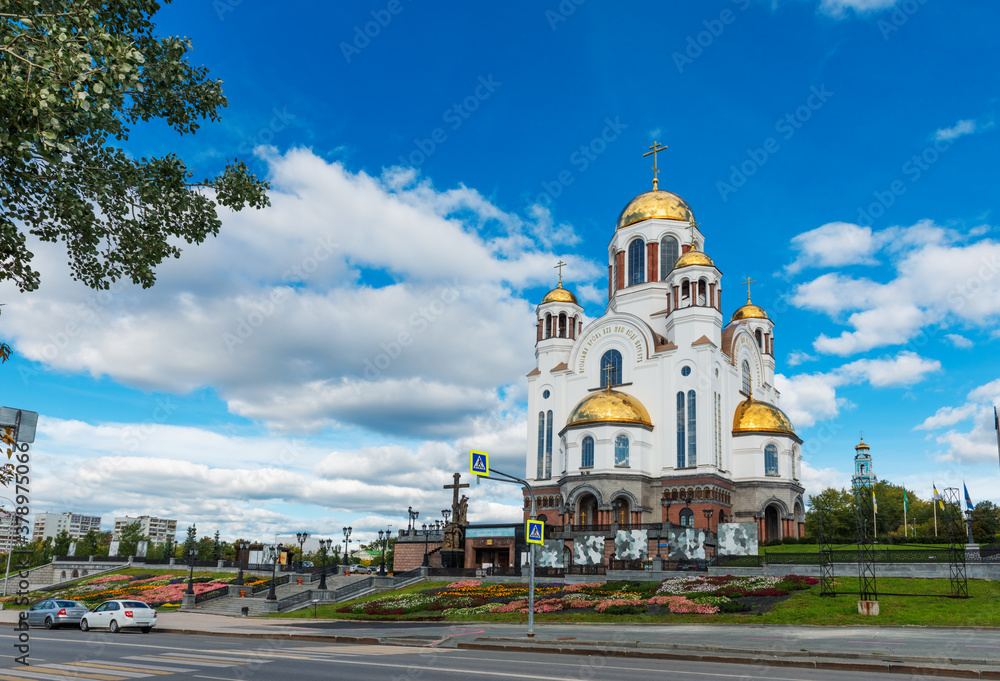 Church on Blood in Honour of All Saints Resplendent in Ekaterinburg.