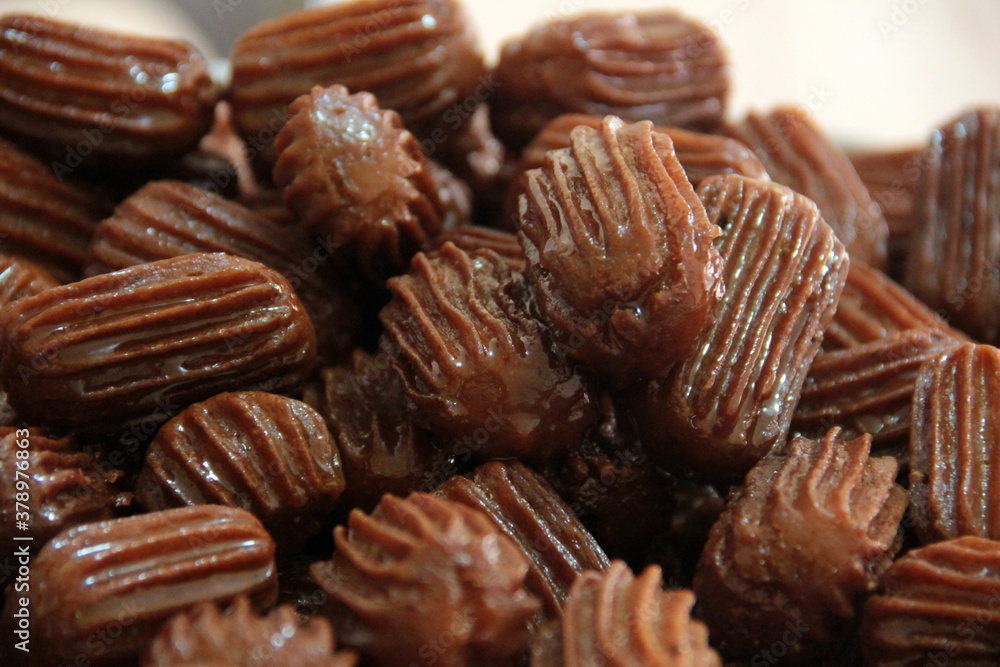 Turkish donut with syrup and delicious Turkish donut with syrup and delicious