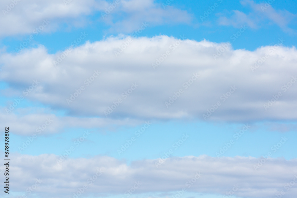 Obraz premium blue sky with light white clouds