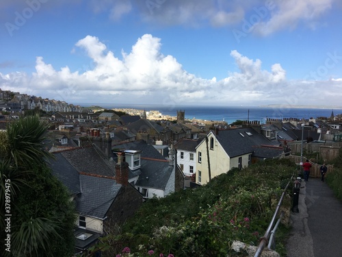 A view of St Ives in Cornwall