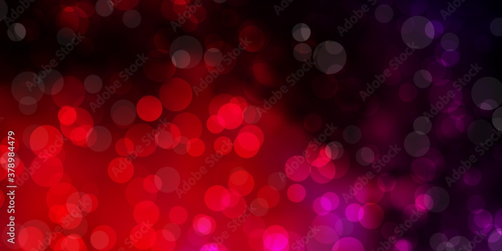 Dark Pink, Yellow vector texture with disks. Illustration with set of shining colorful abstract spheres. New template for a brand book. Dark Pink, Yellow vector texture with disks. Illustration with set of shining colorful abstract spheres. New template for a brand book.