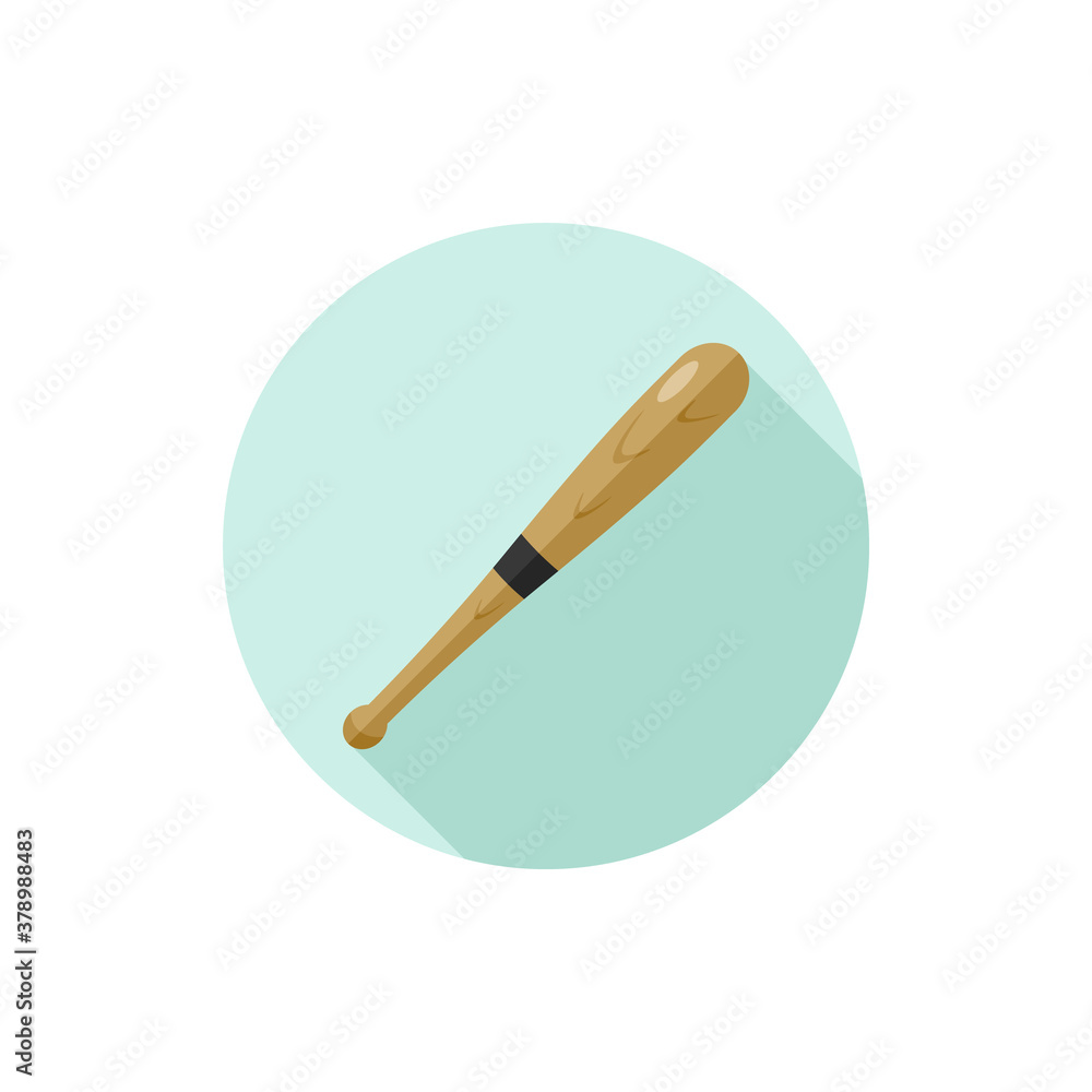 Flat design Baseball Bat Flat design Baseball Bat