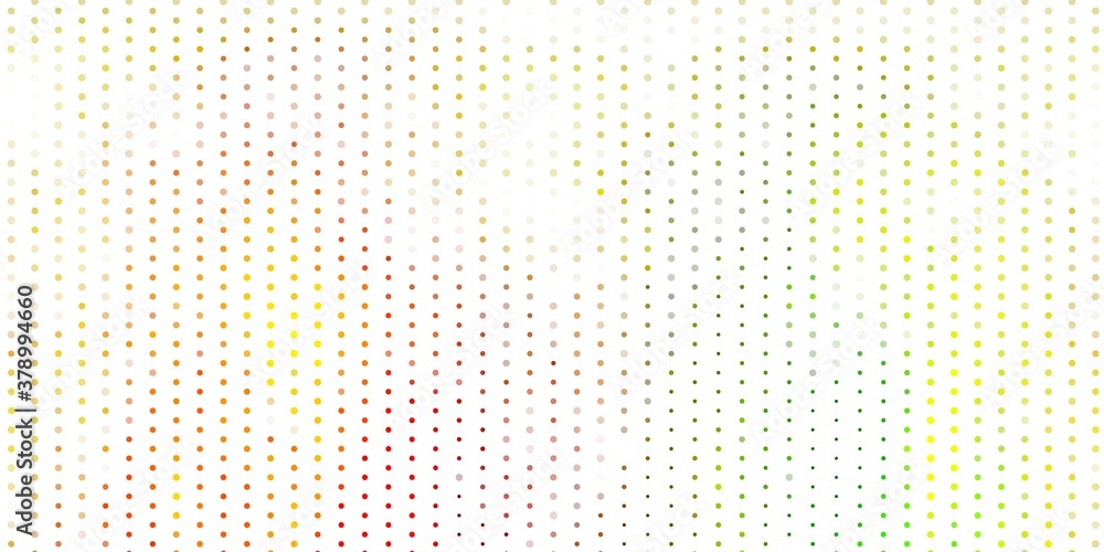 Light green, yellow vector background with spots. Light green, yellow vector background with spots.