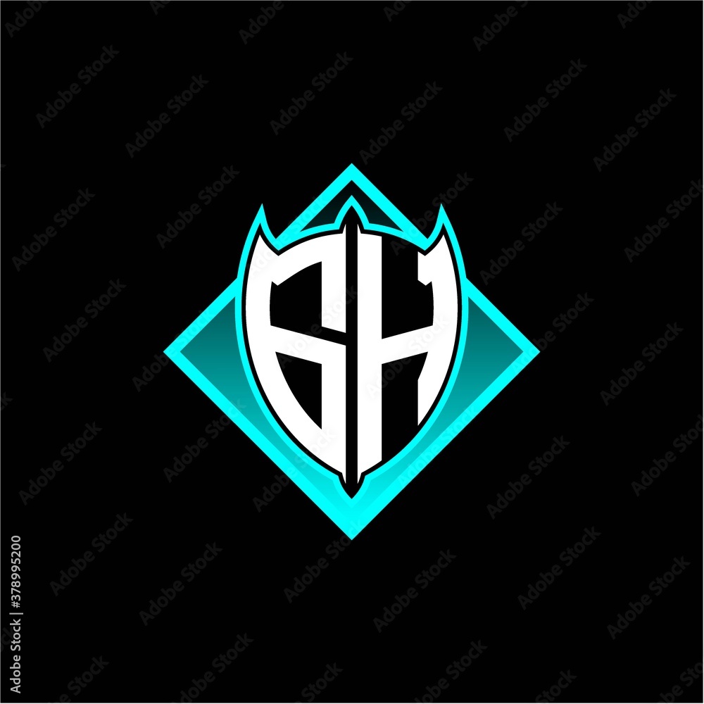 G H letter shield with square protection logo as a sweetener G H letter shield with square protection logo as a sweetener
