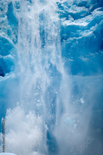 Calving Icebergs, South Sawyer Glacier, Alaska © Paul