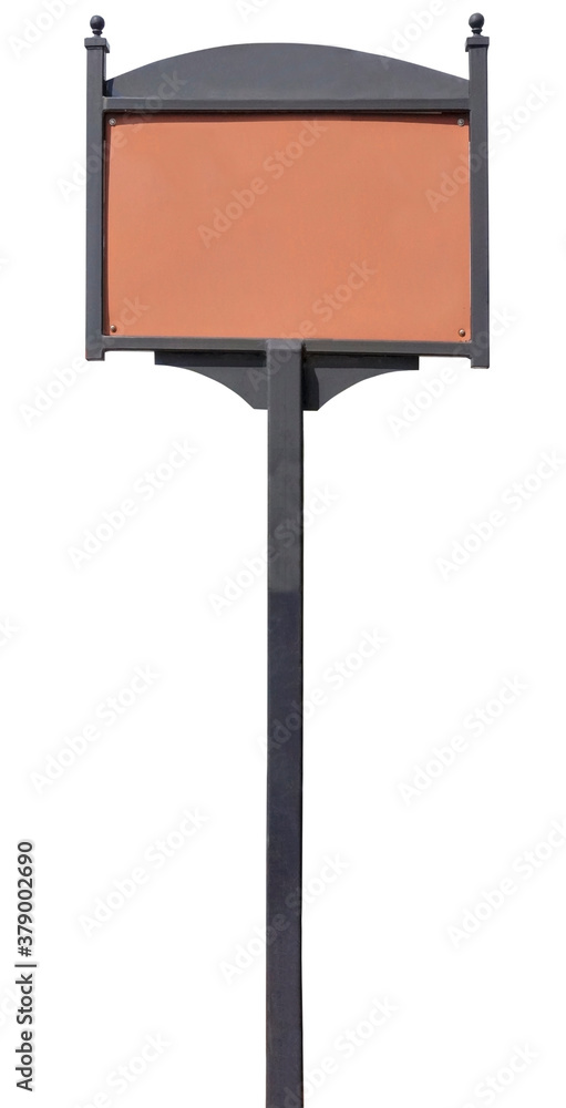 Fototapeta premium blank street sign