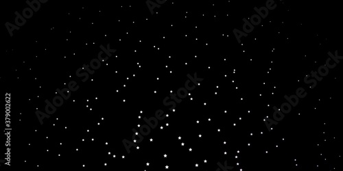 Dark Purple vector layout with bright stars. Shining colorful illustration with small and big stars. Pattern for websites  landing pages.