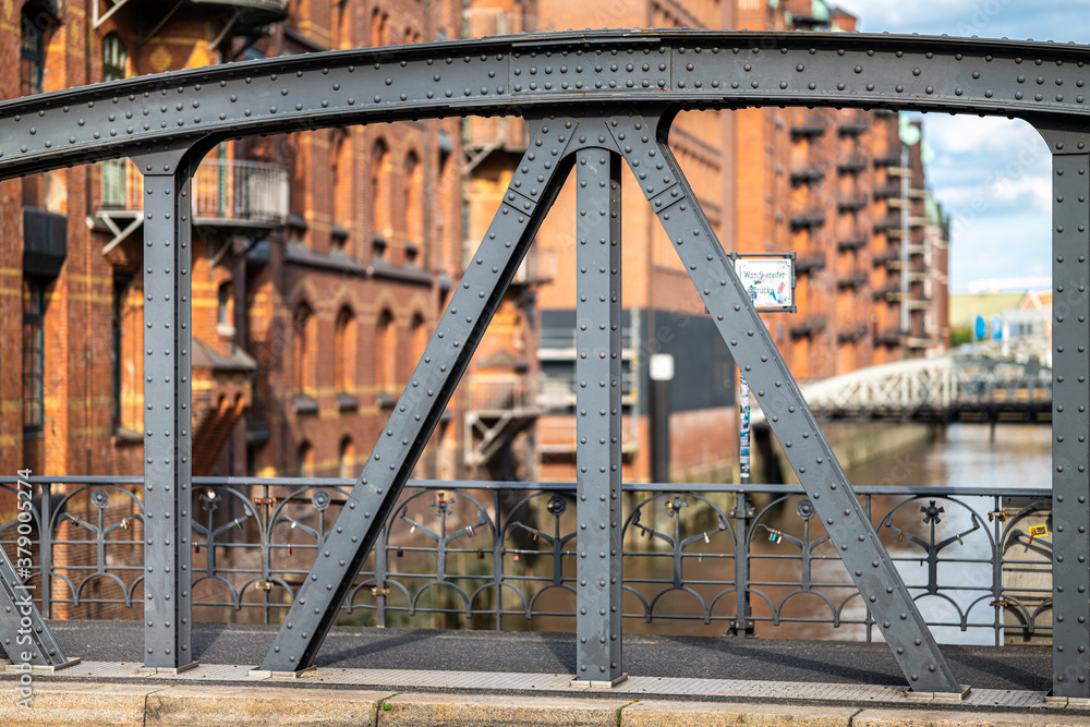 Hamburg, Germany. The Warehouse District (German: Speicherstadt), a Unesco World Heritage. It is located in the port of Hamburg. Hamburg, Germany. The Warehouse District (German: Speicherstadt), a Unesco World Heritage. It is located in the port of Hamburg.
