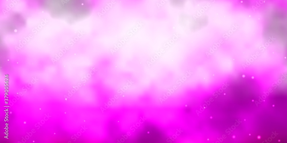 Light Purple, Pink vector template with neon stars. Colorful illustration in abstract style with gradient stars. Pattern for new year ad, booklets. Light Purple, Pink vector template with neon stars. Colorful illustration in abstract style with gradient stars. Pattern for new year ad, booklets.