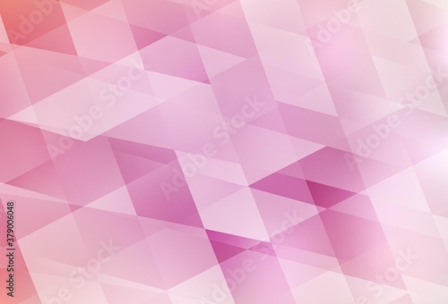 Light Pink vector backdrop with rhombus.