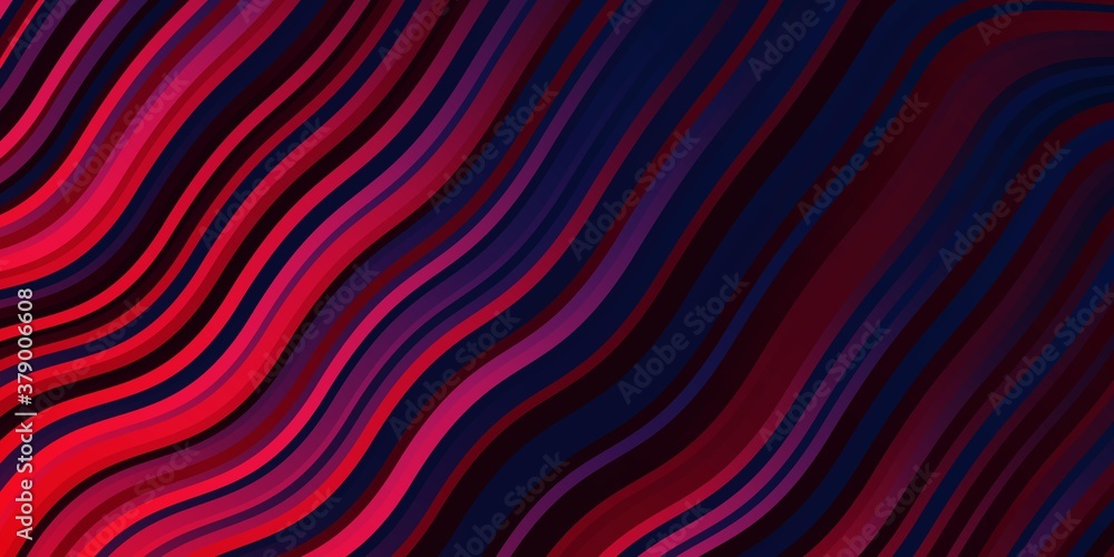 Light Blue, Red vector background with curves. Bright illustration with gradient circular arcs. Best design for your ad, poster, banner. Light Blue, Red vector background with curves. Bright illustration with gradient circular arcs. Best design for your ad, poster, banner.