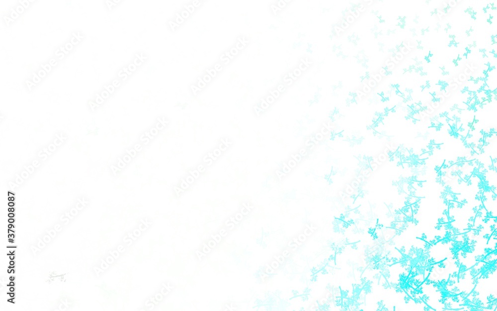 Light Green vector natural background with branches. Light Green vector natural background with branches.