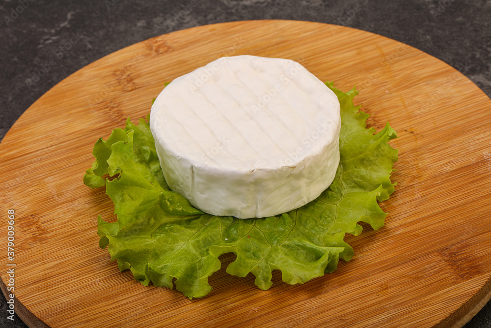 Delicous Brie round soft cheese