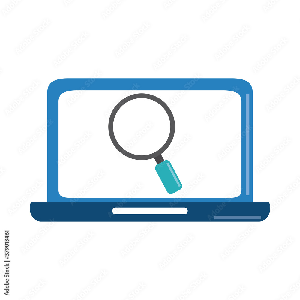 data analysis, laptop magnifier business strategy and investment flat icon data analysis, laptop magnifier business strategy and investment flat icon