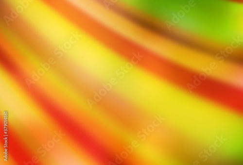 Light Orange vector abstract blurred layout.