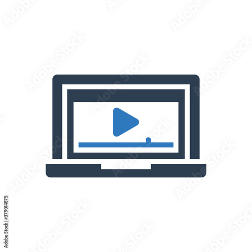 online video player icon 
