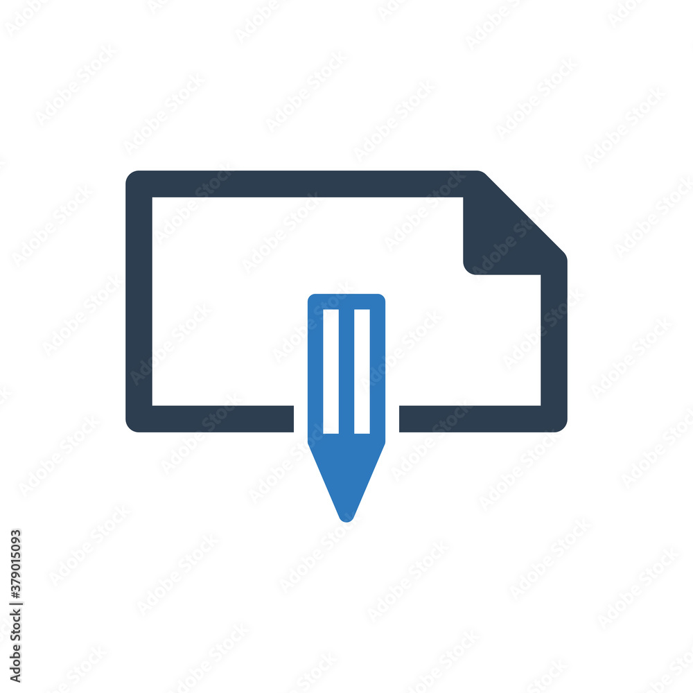 document file pencil icon document file pencil icon