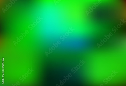 Light Green vector blurred background. © smaria2015