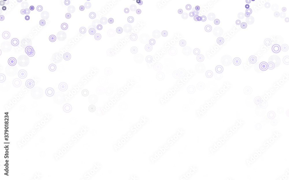 custom made wallpaper toronto digitalLight Purple vector texture with disks.