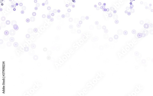 Wallpaper Mural Light Purple vector texture with disks. Torontodigital.ca