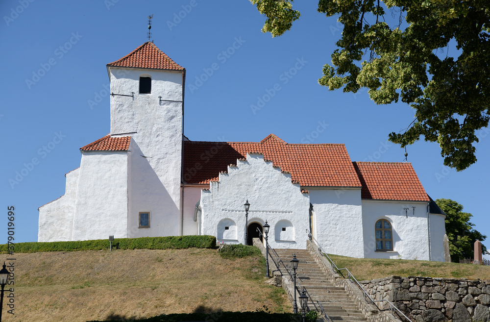 Vitaby kyrka in Schweden