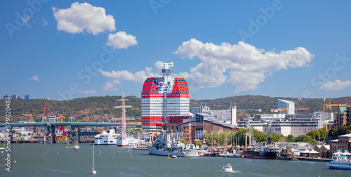 Photos From the port of Gothenburg  Lilla Bommen  in Sweden