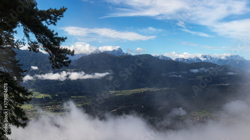 Blick auf die Gailtaler Alpen