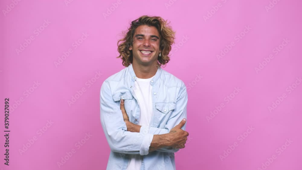 Young cool australian man laughing and having fun Young cool australian man laughing and having fun
