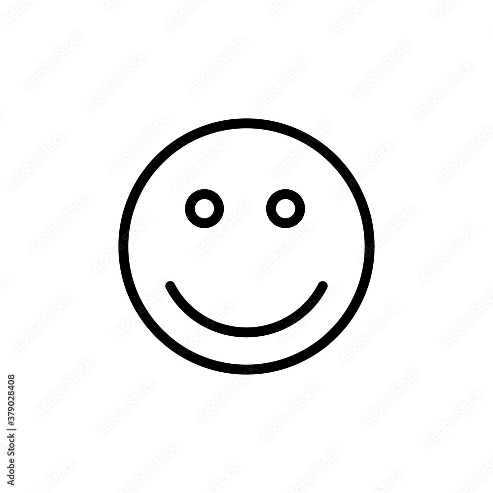 Fototapeta premium smile icon 