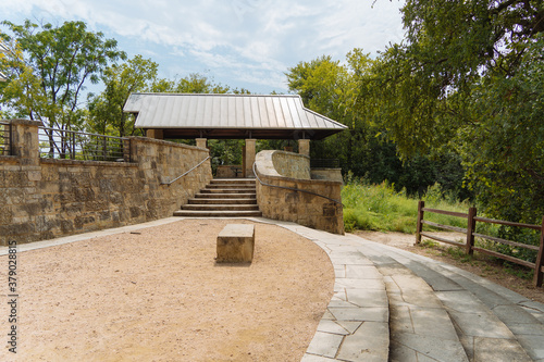 entrance to the park