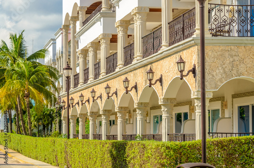 Wallpaper Mural Architectural Elements of Historical buildings in the centre of Tulum,  Mexico. Torontodigital.ca