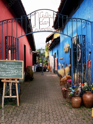 Landscape of a city, Embu das Artes city, San Pablo State, Brazil, photo