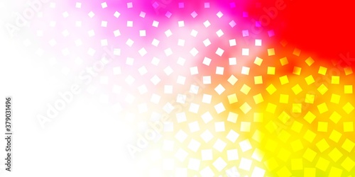 Light Multicolor vector layout with lines  rectangles. Abstract gradient illustration with rectangles. Design for your business promotion.