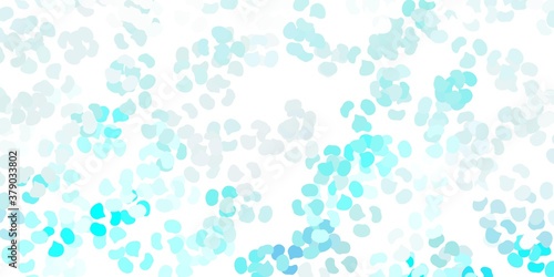 Light blue vector pattern with abstract shapes.