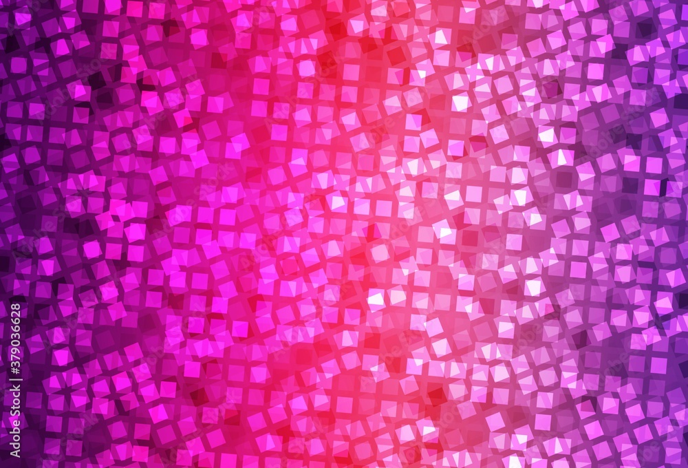 Light Purple, Pink vector template with rhombus.