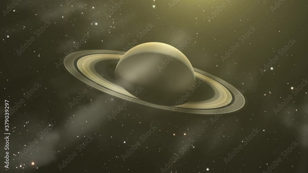 Approaching the Planet Saturn and its Prominent Ring System. Elements of this video furnished by NASA. Approaching the Planet Saturn and its Prominent Ring System. Elements of this video furnished by NASA.
