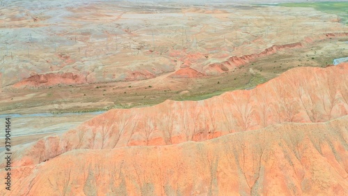 aerial view of the canyon