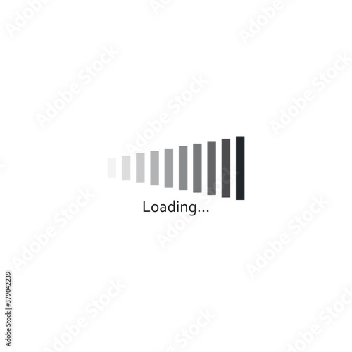loading or buffering icon logo template