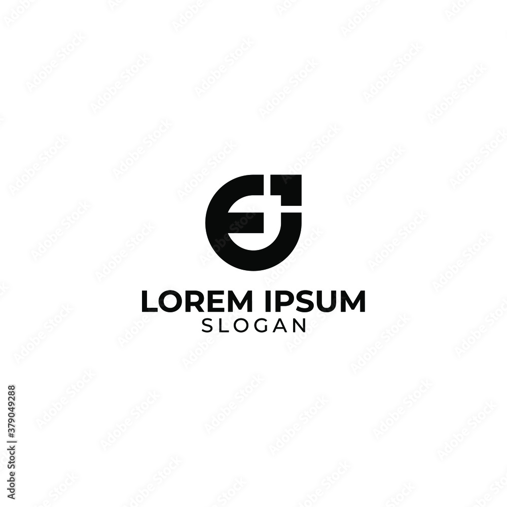 E arrows logo design, monochrome logo E arrows logo design, monochrome logo