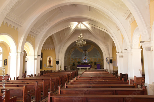 interior of church