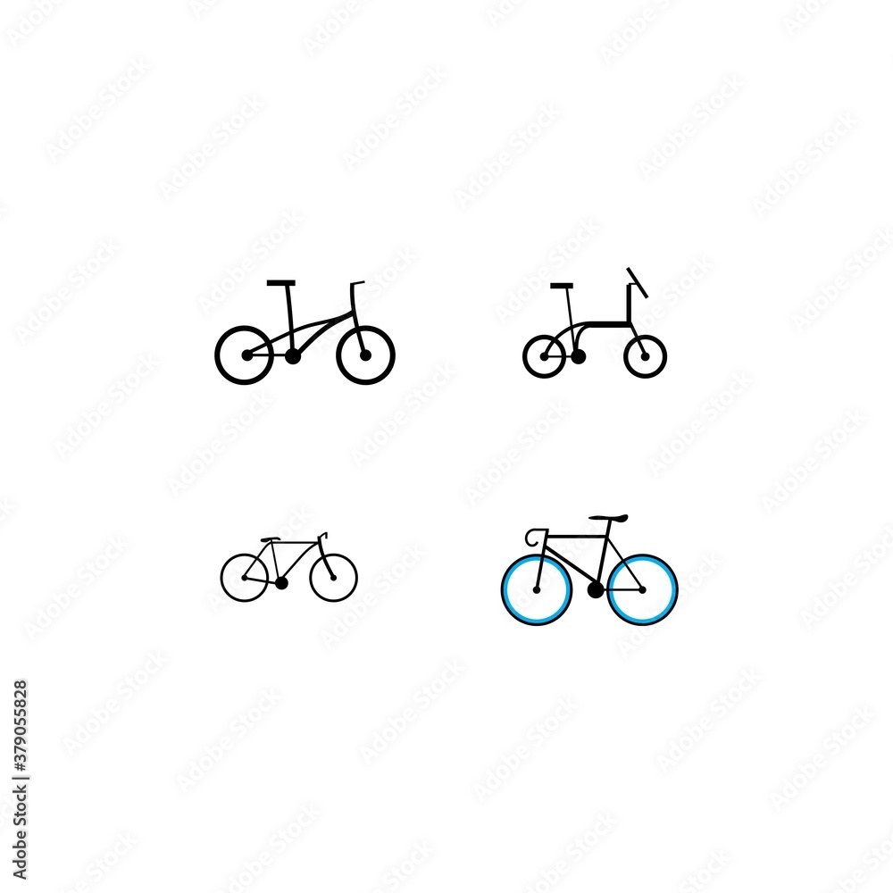 Obraz premium bike vector