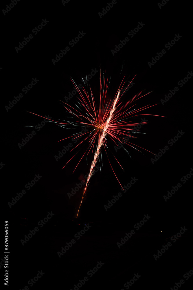 4th of July and new year Fireworks in the night sky. Firework concept background. 4th of July and new year Fireworks in the night sky. Firework concept background.
