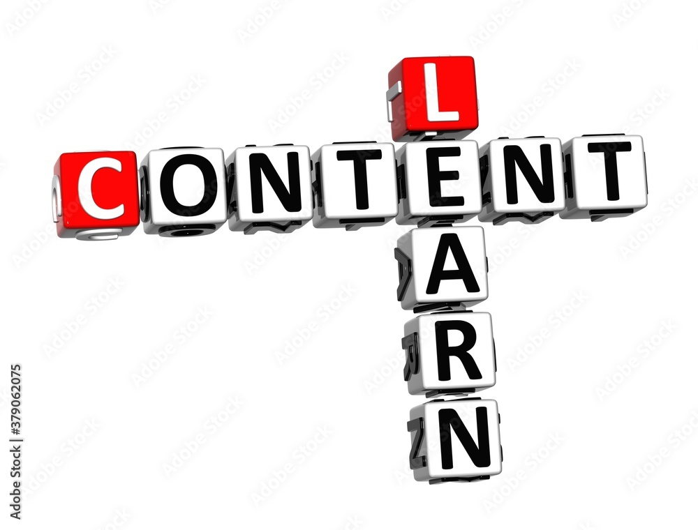 Learn Content. White and Red 3D Crossword Puzzle. Learn Content. White and Red 3D Crossword Puzzle.