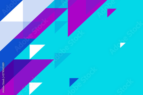 geometric background design vector triangle colorful background