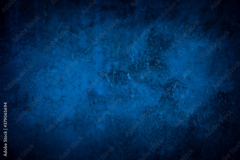 abstract wall blue texture background