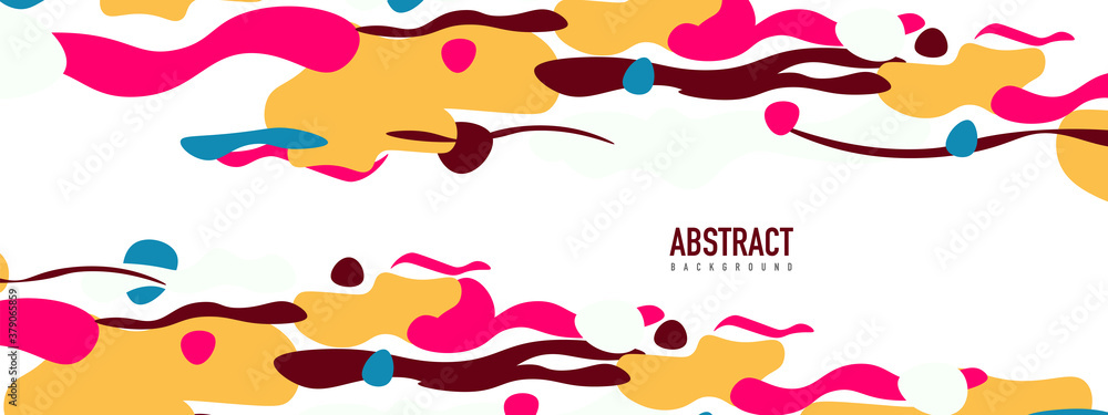 Trendy liquid style shapes abstract design, dynamic vector background for placards, brochures, posters, web landing pages, covers or banners Trendy liquid style shapes abstract design, dynamic vector background for placards, brochures, posters, web landing pages, covers or banners