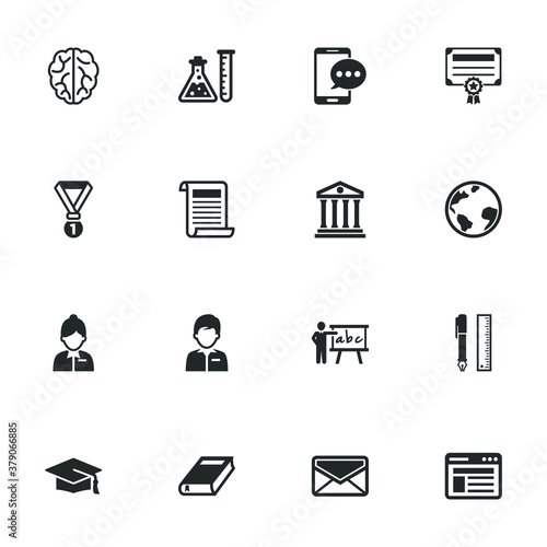 Education icons - Set 4