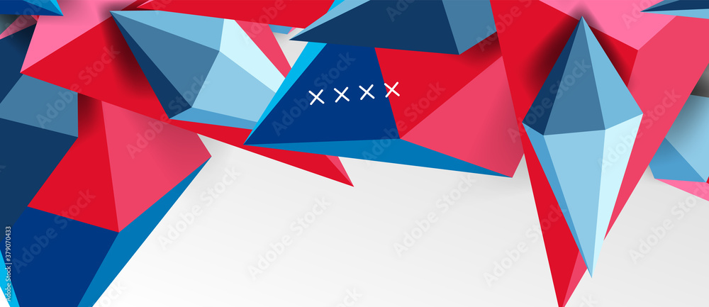3d low poly abstract shape background vector illustration 3d low poly abstract shape background vector illustration